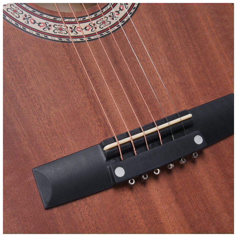 Chitarra acustica per bambini 1/2 – Nero opaco