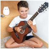 NN AG 34 akustisk guitar 1/2 måtte til at lære at spille på