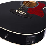 V-Tone EAG SET BK chitarre acustica-elettrica + amplificatore, Nero