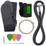 V-Tone EAG SET BK chitarre acustica-elettrica + amplificatore, Nero