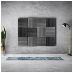 Pannelli acustici DNA AM1 12 pezzi Grigio