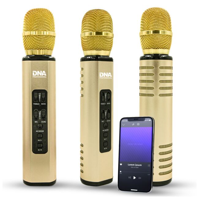 DNA KM6 karaoke mikrofon Bluetooth-højttaler