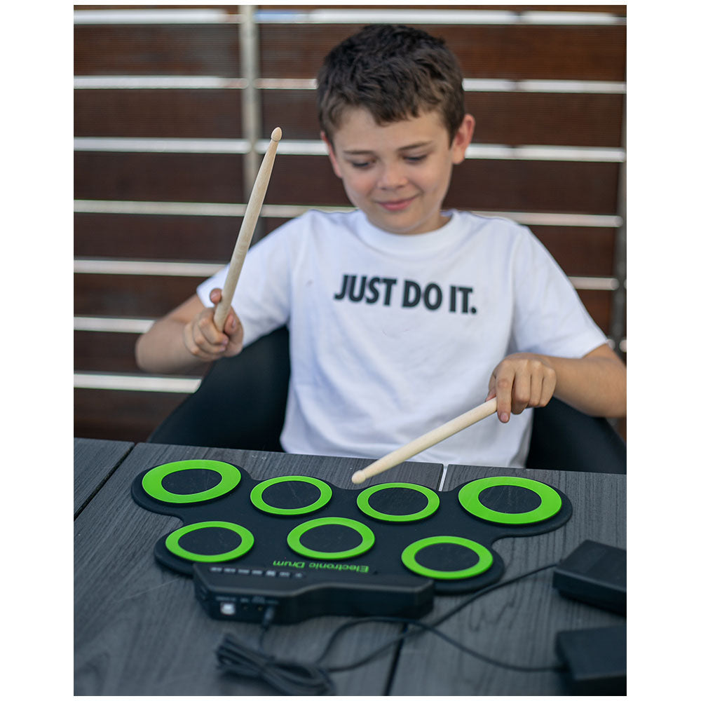 Set elettronico di batteria arrotolabile