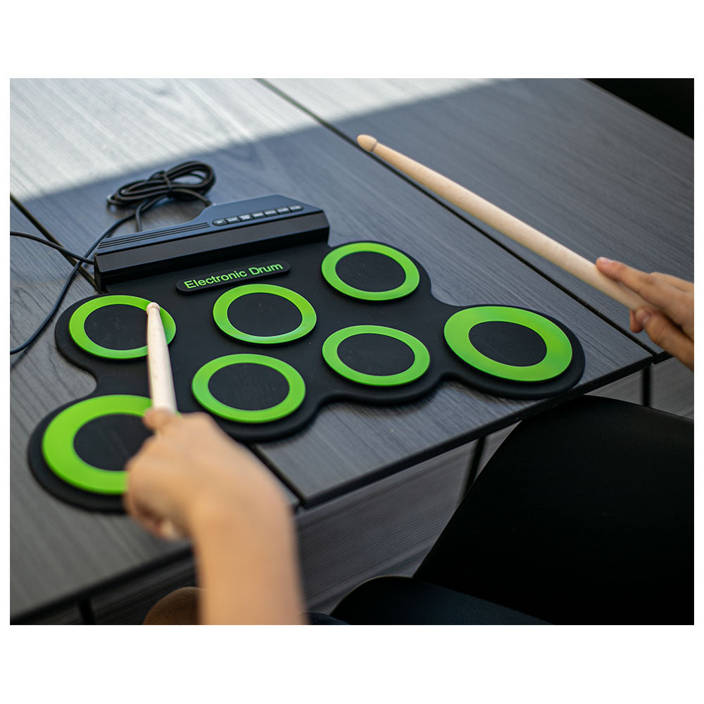 Set elettronico di batteria arrotolabile