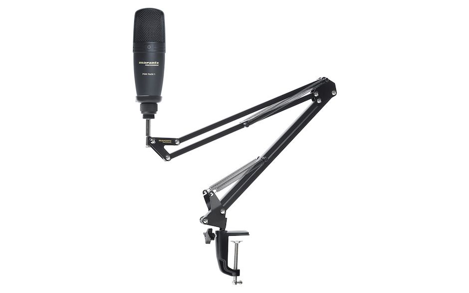 Marantz PodPack 1 USB Microfono (Nero)