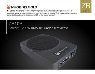 Phoenix Gold ZR10P Subwoofer Attivo (400W)