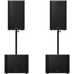 Pioneer DJ 2x XPRS-1152ST + 2x XPRS-152 Pacchetto