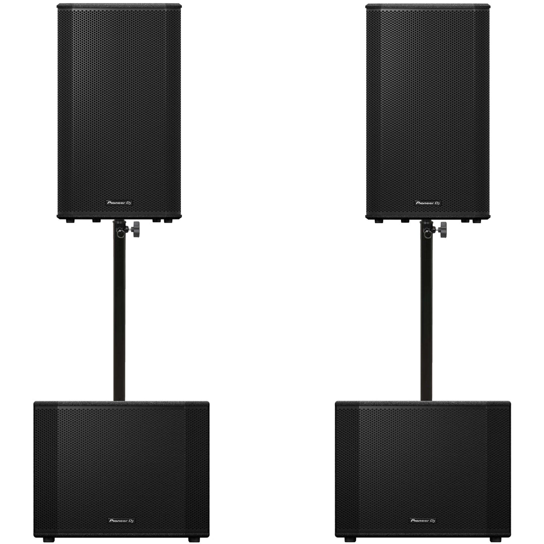 Pioneer DJ 2x XPRS-1152ST + 2x XPRS-152 Pacchetto