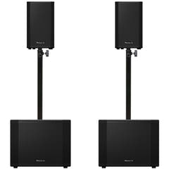 Pioneer DJ 2x XPRS-1152ST + 2x XPRS-82 Pacchetto