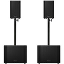 Pioneer DJ 2x XPRS-1152ST + 2x XPRS-82 Pacchetto