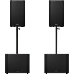 Pacchetto Pioneer DJ 2x XPRS-1182ST + 2x XPRS-122