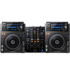 Pioneer DJ DJM-450 + XDJ-1000 MK2 Bundle