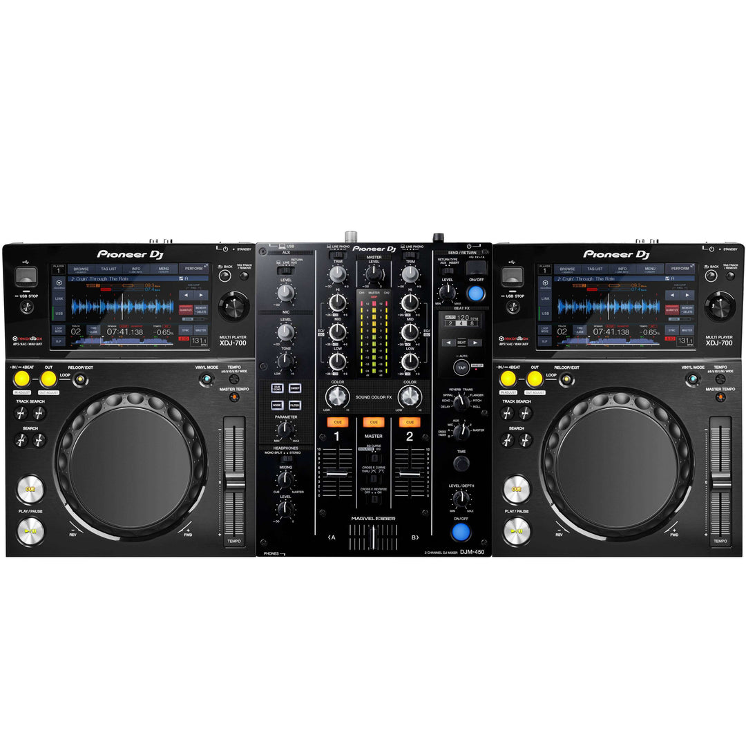 Pioneer DJ DJM-450 + XDJ-700 Bundle