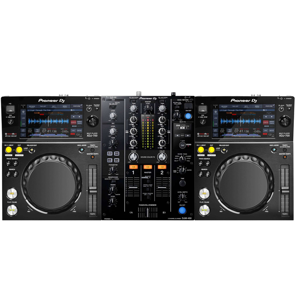 Pioneer DJ DJM-450 + XDJ-700 Bundle