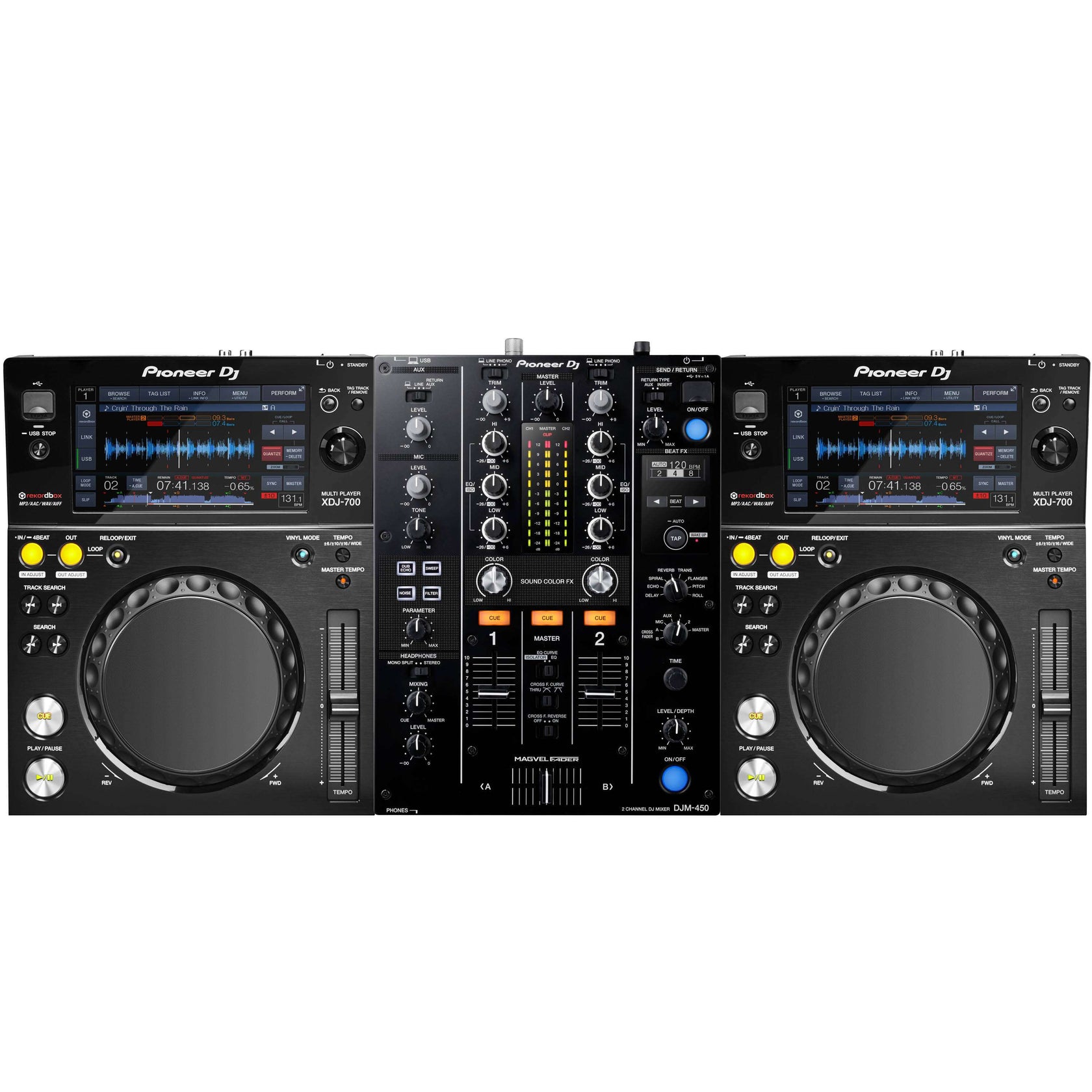 Pioneer DJ DJM-450 + XDJ-700 Bundle