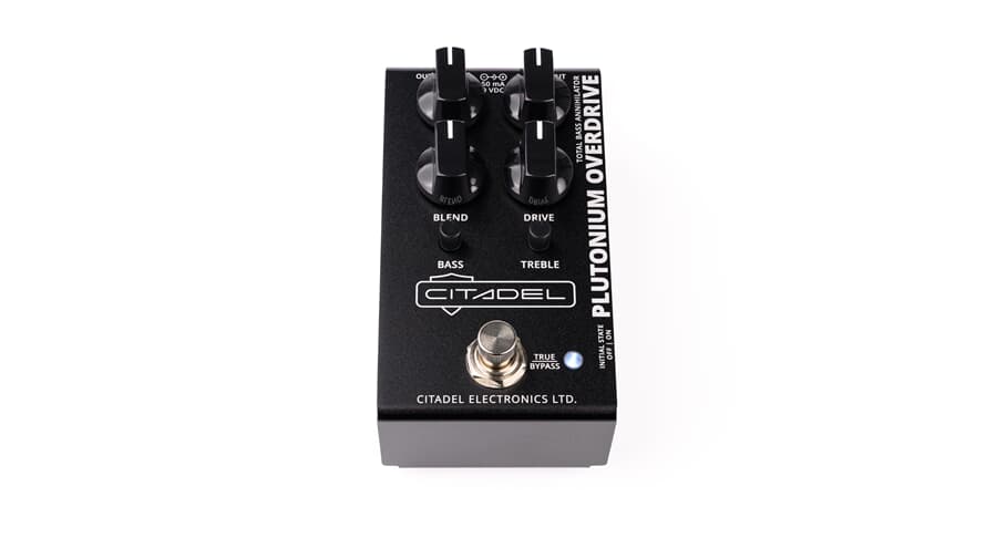 Citadel Plutonium Overdrive distorsione per basso