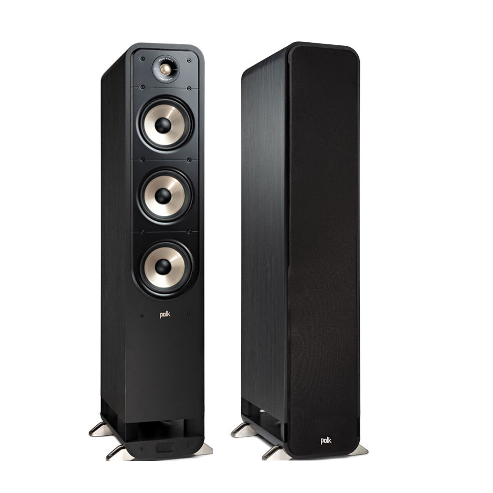 Polk Signature S60E Set di Altoparlanti da Pavimento (Nero)
