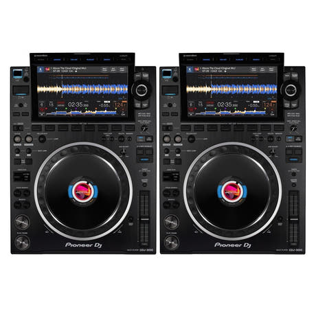 AlphaTheta CDJ-3000X (Dual pack)