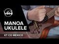 Ukulele da concerto GEWA Manoa KT-CO-MEXICO