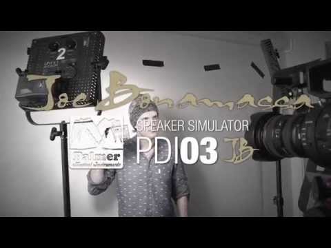 Palmer PDI 03 JB - Joe Bonamassa signaturmodel guitarhøjttalersimulator-DI