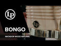 Latin Percussion Bongo Matador in legno - Naturale (M201-AW)