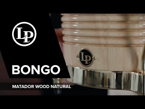 Latin Percussion Bongo Matador in legno - Naturale (M201-AW)