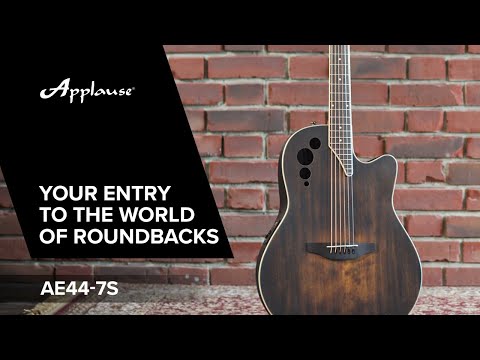 Applause Chitarra E-Acoustic AE44II Mid Cutaway - Vintage Varnish Satin (AE44-7S)