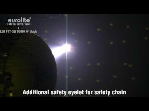 EUROLITE Mirror Ball 20cm gold