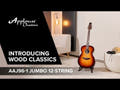 Applause Acoustic chitarre Wood Classics AAJ96-1 Jumbo 12-string - Sunburst (AAJ96-1)