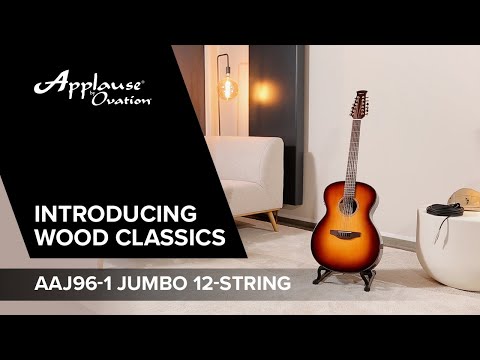 Applause Acoustic chitarre Wood Classics AAJ96-1 Jumbo 12-string - Sunburst (AAJ96-1)