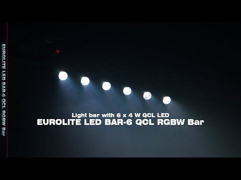 EUROLITE LED BAR-6 QCL RGBW Barra