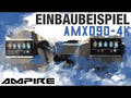 Ampire set con due schermi da 9" e box multimediale Android