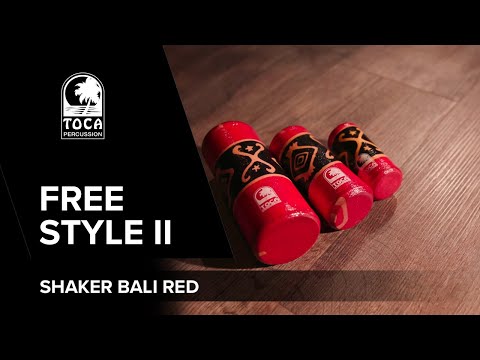 Shaker Toca Freestyle 2, piccolo, Bali Red