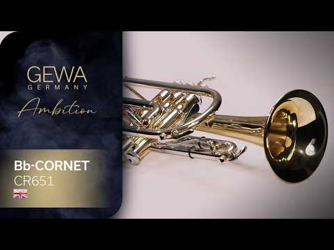 GEWA Ambition CR651 cornetta in Sib, finitura trasparente