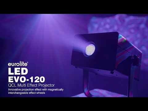 EUROLITE LED EVO-120 QCL Proiettore Multi Effect