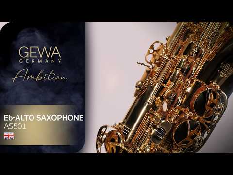 GEWA Ambition AS501 sassofono contralto in Mib, laccato oro