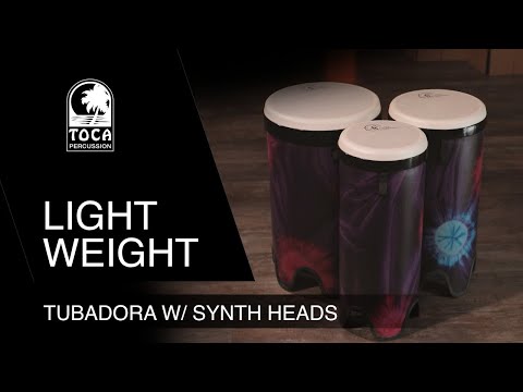 Toca Tubadora Freestyle II - 12" x 24" Woodstock Viola (TSSTB-12WP-FT)