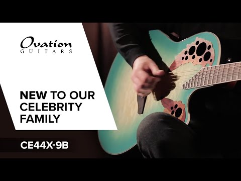 Ovation Chitarre E-acustica Celebrity Elite Plus Mid Cutaway - Mintburst (CE44X-9B-G)