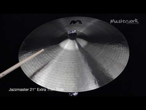 Masterwork Jazz Master 21" Ride Extra Thin