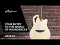 Applause E-Acoustic Chitarre AE44II Mid Cutaway - Natural Satin (AE44-4S)
