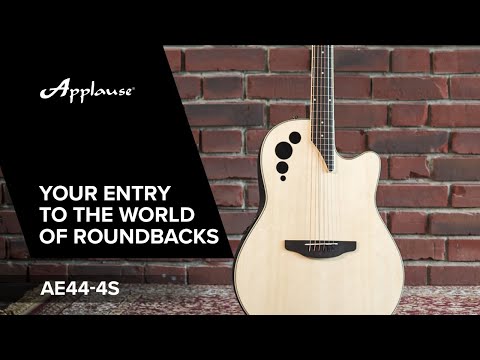 Applause E-Acoustic Chitarre AE44II Mid Cutaway - Natural Satin (AE44-4S)