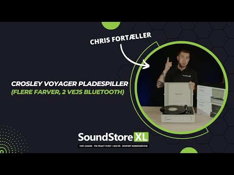Crosley Voyager Giradischi Tovejs Bluetooth (Grigio)