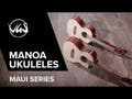 GEWA Concert Ukulele Manoa Maui - E-A Concert (Sapelli opaco)