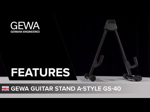 GEWA A-Style supporto per chitarre GS-40AB, chitarra western