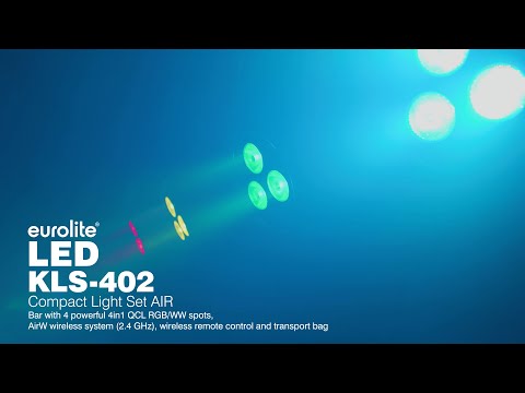 EUROLITE LED KLS-402 Set compatto di luci AIR