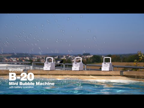EUROLITE B-20 Mini macchina per bolle