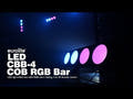 Eurolite Set 2x LED CBB-4 + DMX LED Color Chief Controller