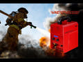 ANTARI FT-200 Macchina del Fumo (1600W, Rosso)
