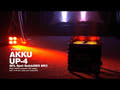 EUROLITE AKKU UP-4 QCL Faretto QuickDMX MK2