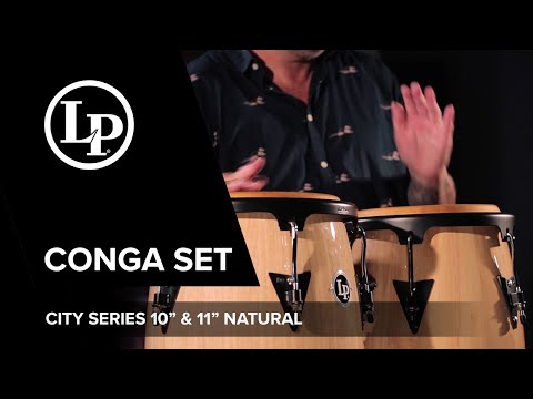 Latin Percussion set Conga Aspire - 10" & 11" (LPA646-AW)